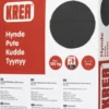 Krea - Madras Til Sansegynge - Sort - 70 CM