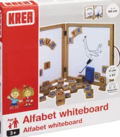 Krea Tavle / Whiteboard Med Magnet Bogstaver