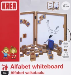 Krea Tavle / Whiteboard Med Magnet Bogstaver