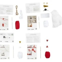 Kreativ Adventskalender - Hækling DIY - 4 Gaver