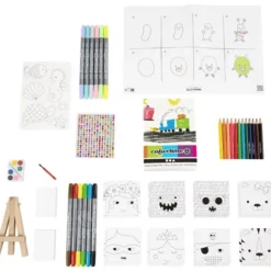Kreativ Adventskalender - Tegne DIY - 4 Gaver