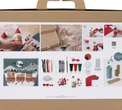 Kreativ Julekalender Til Børn - DIY Kit - Genbrug