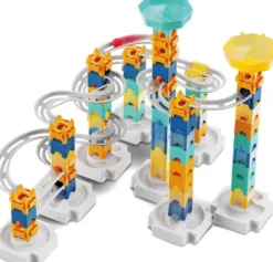 Kuglebane - Space Roller Tower Byggesæt - 79 Dele - Vini Games