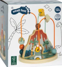 Kuglelabyrint I Træ - Dinosaur - Small Foot