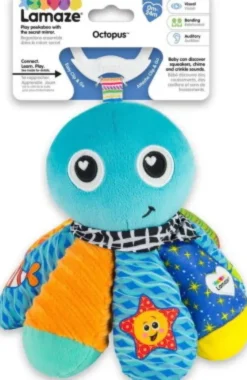 Lamaze - Clip & Go Blæksprutten Salty Sam - 941-27514
