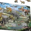 Larsen Puslespil - Dinosaurer - 65 Brikker