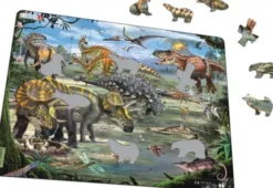 Larsen Puslespil - Dinosaurer - 65 Brikker