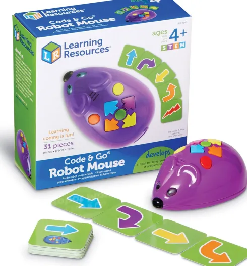 Learning Resources - Code & Go Programmerbar Robotmus - Lsp2841-Sca