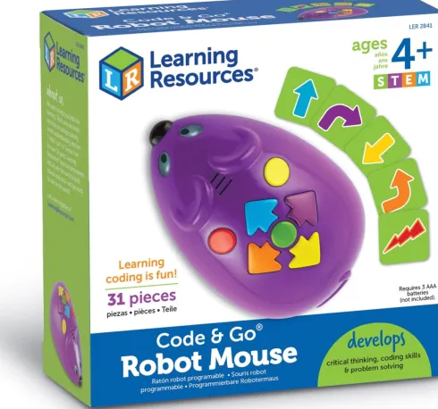 Learning Resources - Code & Go Programmerbar Robotmus - Lsp2841-Sca