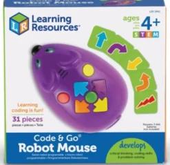 Learning Resources - Code & Go Programmerbar Robotmus - Lsp2841-Sca