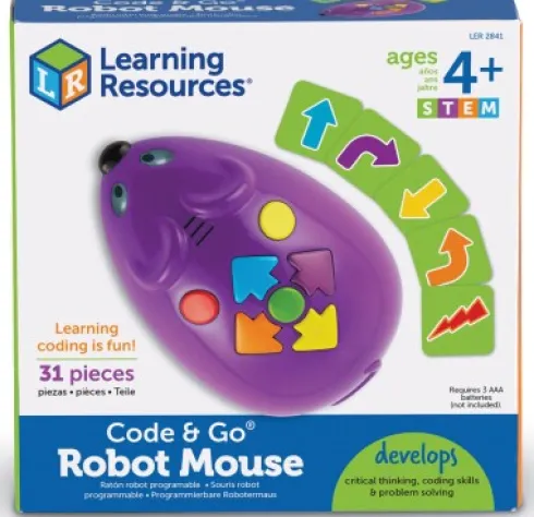 Learning Resources - Code & Go Programmerbar Robotmus - Lsp2841-Sca
