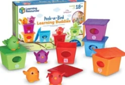 Learning Resources - Lær Om Tal Og Farver - Aktivitetssæt M. Fugle