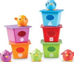 Learning Resources - Lær Om Tal Og Farver - Aktivitetssæt M. Fugle