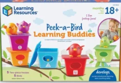 Learning Resources - Lær Om Tal Og Farver - Aktivitetssæt M. Fugle