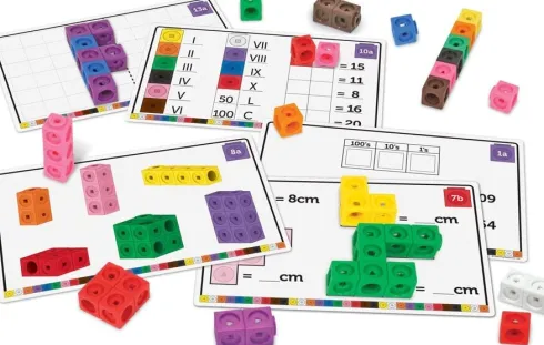 Learning Resources - Mathlink® Cubes - Matematik For Begyndere - Lsp4299-Sca