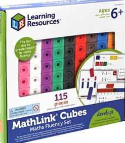Learning Resources - Mathlink® Cubes - Matematik For Begyndere - Lsp4299-Sca