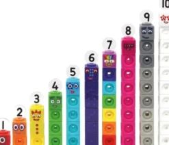 Learning Resources - Mathlink Cubes Numberblocks 1-10 Aktivitetsæt