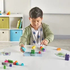 Learning Resources - Mathlink Cubes Numberblocks 1-10 Aktivitetsæt