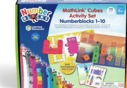 Learning Resources - Mathlink Cubes Numberblocks 1-10 Aktivitetsæt