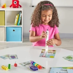 Learning Resources - Mathlink Cubes Numberblocks 1-10 Aktivitetsæt