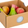 Legemad I Træ Med Velcro - Frugt Skæresæt - Fresh - Small Foot