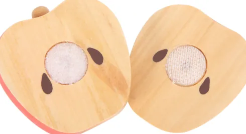 Legemad I Træ Med Velcro - Frugt Skæresæt - Fresh - Small Foot