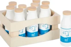 Legemad I Træ - Mælk I Kasse - Fresh - 10 Stk - Small Foot