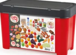 Legemad Sæt I 75 Dele - Ecoiffier 100% Chef