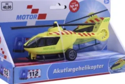 Legetøjs Akutlæge Helikopter Med Lys Og Lyd - 20 CM
