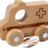 Legetøjs Ambulance I Træ - Viga