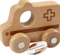 Legetøjs Ambulance I Træ - Viga