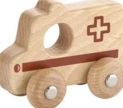 Legetøjs Ambulance I Træ - Viga