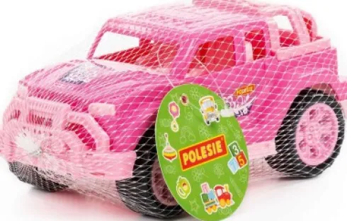Legetøjsbil Jeep - Pink - Polesie