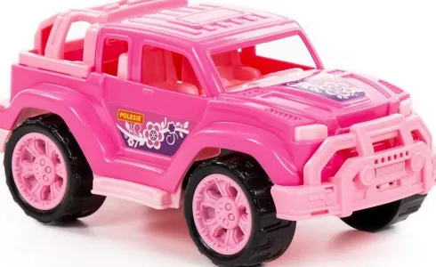 Legetøjsbil Jeep - Pink - Polesie