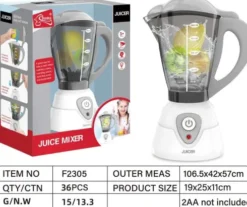 Legetøjs Blender Med Tilbehør - Elektrisk - Tegole