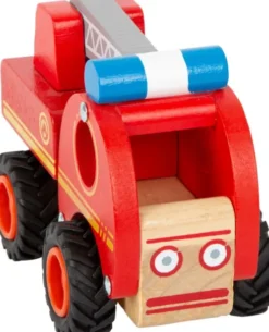 Legetøjs Brandbil I Træ - Small Foot