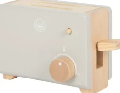 Legetøjs Brødrister Med 2 Skiver Toast - Grå - Tasty - Small Foot