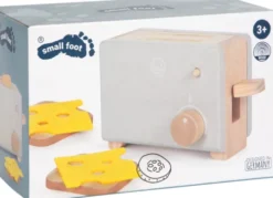 Legetøjs Brødrister Med 2 Skiver Toast - Grå - Tasty - Small Foot