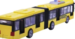 Legetøjsbus - Ledbus Med Lys Og Lyd - Gul - 44 CM