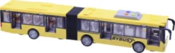 Legetøjsbus - Ledbus Med Lys Og Lyd - Gul - 44 CM