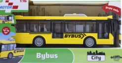 Legetøjsbus Med Lyd Og Lys - Bybus - 28,5 CM