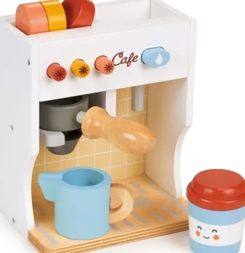 Legetøjs Kaffemaskine - Barista Sæt - 7 Dele - Mentari