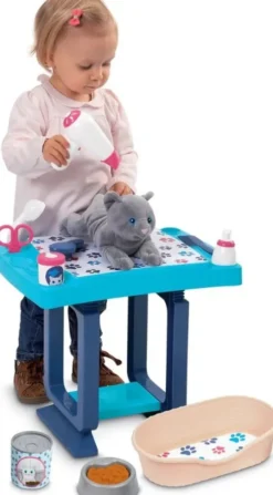 Legetøjs Kat Med Tilbehør - 13 Dele - Ecoiffier - Medical