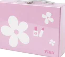 Legetøjs Makeup I Træ - 10 Dele - Viga