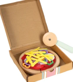 Legetøjs Pizza Sæt - Legemad I Træ - Small Foot