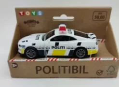 Legetøjs Politibil - 11 CM