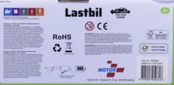 Legetøjs Skraldebil Med Lys Og Lyd - 18 CM
