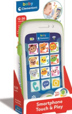 Legetøjstelefon Med Lyd - Touch & Play - Baby Clementoni