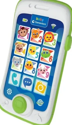 Legetøjstelefon Med Lyd - Touch & Play - Baby Clementoni