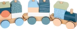 Legetøjstog Med Stableklodser - Træ - Til Børn - Arktis - Small Foot
